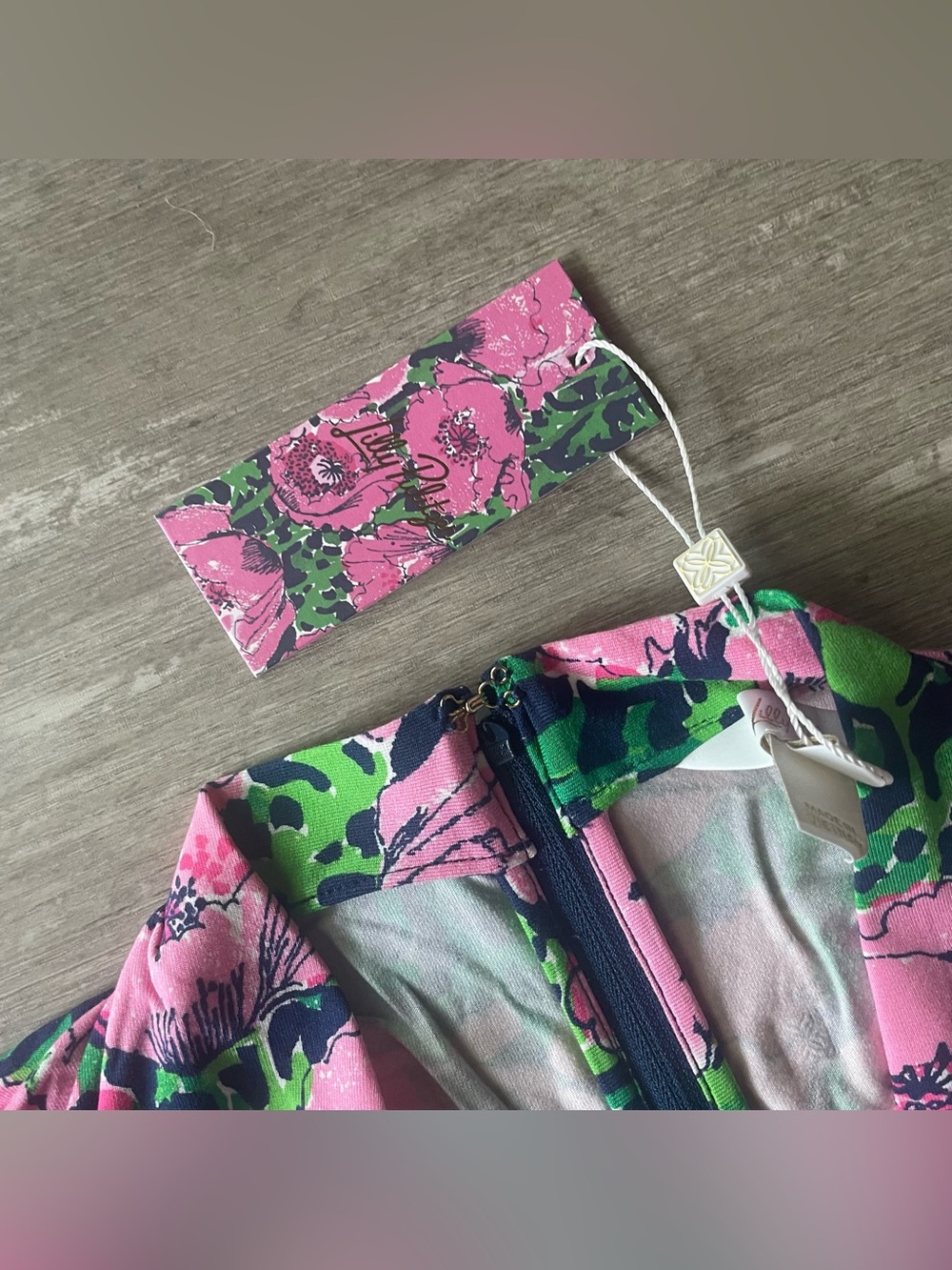 Size 10 NWT Lilly Pulitzer Wisteria V-Neck Maxi Dress in Low Tide Navy Florrie - Picture 5 of 10